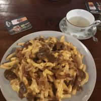 cheezy fries at Shromaždiště in Prague