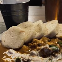 Kukurizek and knedliken at Shromaždiště in Prague