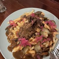 Loaded fries  at Shromaždiště in Prague