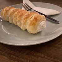 Cream roll at Shromaždiště in Prague
