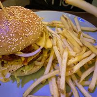 Chili burger  at Shromaždiště in Prague