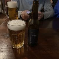 Lavender infused cider   at Shromaždiště in Prague