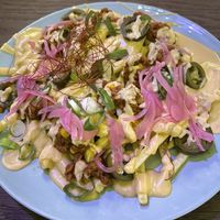 Chili cheese fries   at Shromaždiště in Prague