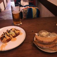 Topinka and non fish spread   at Shromaždiště in Prague