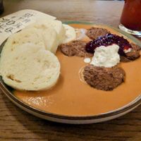 Svíčková at Shromaždiště in Prague