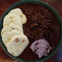 goulash!! at Shromaždiště in Prague