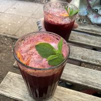 Homemade lemonade  at Shromaždiště in Prague