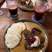 Main dish  at Shromaždiště in Prague