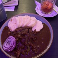 goulash   at Shromaždiště in Prague