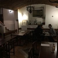 Rustic pub feel at Shromaždiště in Prague