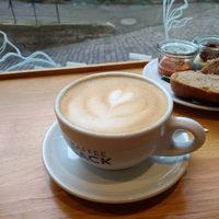 Oatmilk Coffee at Kaffeesack in Baden Baden