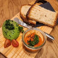 Avocadostulle in vegan at Kaffeesack in Baden Baden