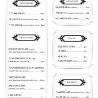 Meny at Borgagården in Borgafjall