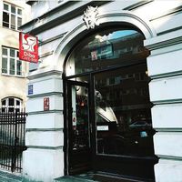 Café Diba from the outside. at Diba in Munich