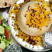 Café Diba offers varying food every day. Vegetarian always and Vegan most every day. at Diba in Munich