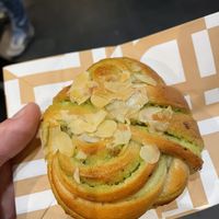 Pistachio pastry  at Karl Fazer Cafe in Helsinki
