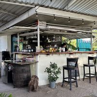 Cute kitchen hut   at El Tiki Bar and Restaurant in Playa Flamingo