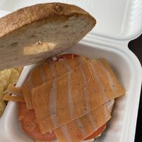 (gf) lox bagel🥯  at Sable in Richmond