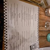 Menu 06/2022 at Sable in Richmond