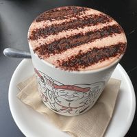 Snickers Hot Chocolate  at Sable in Richmond