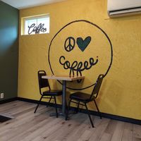 Cute at Peace Love Coffee in St Charles