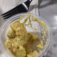 Potato salad at Peace Love Coffee in St Charles