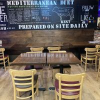 Interior seating at Troy Grille in Kent