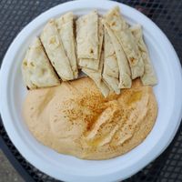 Spicy hummus at Troy Grille in Kent