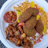 Falafel bowl! at Troy Grille in Kent