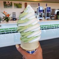 Swirl soft serve at Matcha-Ya in Kapaa