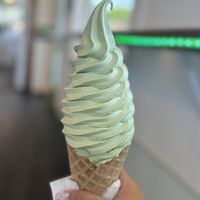 Matcha soft serve  at Matcha-Ya in Kapaa