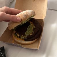 Helena burger (double patty)  at Hans im Glück in Munich