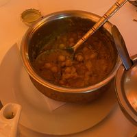 Already dug in but the chana masala  at Tandoor in Vienna