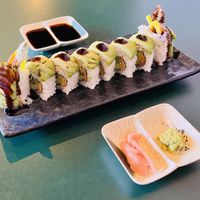 Green Dragon roll  at UCHI in West Bridgford