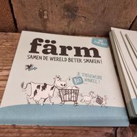 'Happy animals' selling 'animal products' at Färm in Leuven