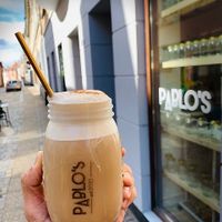 Ice-coffee at PABLO'S in Viborg