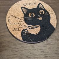 コースター at Naramachi Vegan Nabi in Nara