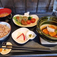 Main course at Naramachi Vegan Nabi in Nara