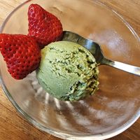 Strawberries from Nara! at Naramachi Vegan Nabi in Nara