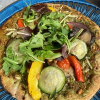 Forever Green Pizza at Aan de Gracht in Elburg