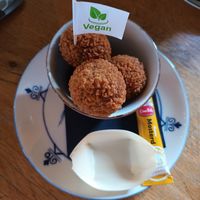 Hollands Most favourite geht hier auch vegan at Aan de Gracht in Elburg