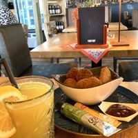 fried appetizers  at Aan de Gracht in Elburg