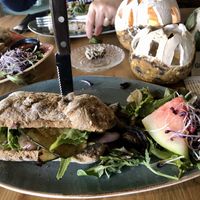 Vegan broodje Aan de Gracht at Aan de Gracht in Elburg