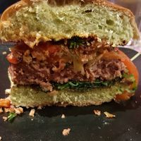 The game changer...beyond meat patty at Pappa Joe in Groningen