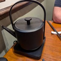 On table kettle at LockCha 樂茶軒 - Central in Hong Kong Island