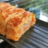 tofu skin wrap at LockCha 樂茶軒 - Central in Hong Kong Island