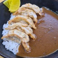 Veg gyoza curry at Cutlery Works in Sheffield