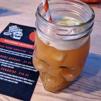 'Dead Man's Redrum' halloween cocktail at Cutlery Works in Sheffield