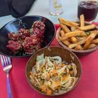 Vegan dishes at Cutlery Works at Cutlery Works in Sheffield