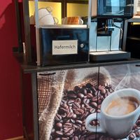 oat milk for coffee at denn's Biomarkt in Stuttgart